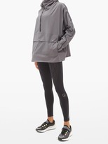 Thumbnail for your product : adidas by Stella McCartney High-neck Half-zip Windbreaker Jacket - Grey