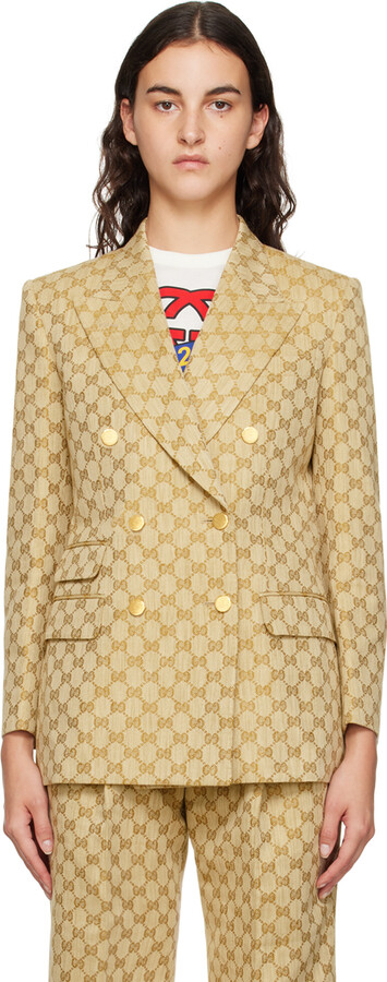 Gucci // Burgundy Blazer & Pant Suit – VSP Consignment