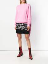 Thumbnail for your product : Moschino safety pin motif skirt