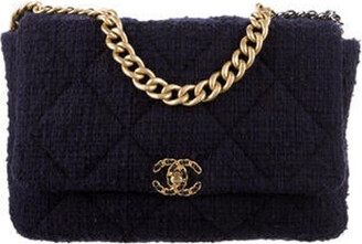 Chanel Tweed Maxi 19 Flap Bag - ShopStyle