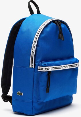Lacoste Unisex Neocroc Backpack with Zipped Logo Straps - ShopStyle