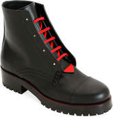 Thumbnail for your product : Valentino Garavani 2040 Rouge Bond Combat Boots