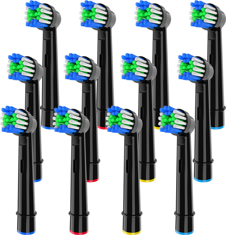 Oral B Compatible Electric Toothbrush Replacement Toothbrush Brush Heads, Toothbrush Head Refill for OralB Pro, D & Smart Series