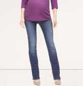 Thumbnail for your product : LOFT Petite Maternity Boot Cut Jeans in Luxurious Blue