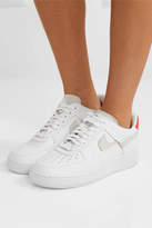 Thumbnail for your product : Nike Air Force 1 Lx Suede-trimmed Leather Sneakers - White