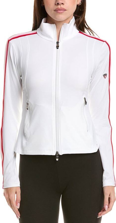 Post Card Zip Sweater Top