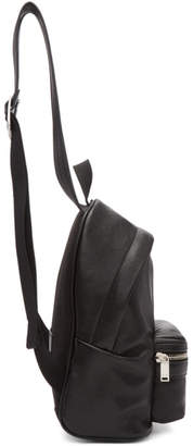 Saint Laurent Black Mini Leather City Backpack
