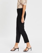 Thumbnail for your product : David Lawrence Women's Black Tapered pants - Simone Suit Pant