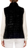 Thumbnail for your product : Gorski Zip-Front Grooved Mink Sections Fur Vest