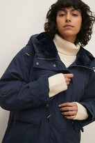 Thumbnail for your product : Oasis Womens Faux Fur Longline Coat