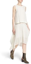Thumbnail for your product : Belstaff Women's 'Ama' Layered Silk Georgette Midi Dress