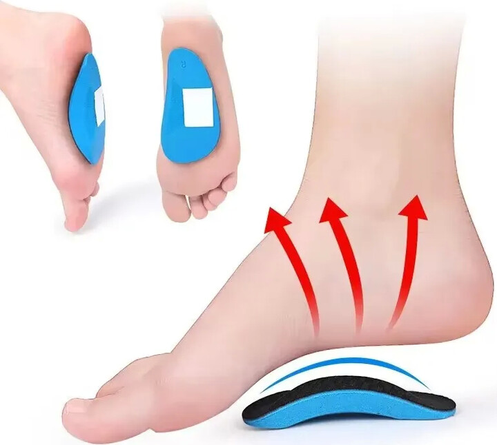 UETEEY 1 Pair EVA Flat Feet Arch Support Orthopedic Insoles Pads for Shoes Men Women Foot Valgus Varus Sports Insoles Shoe Inserts