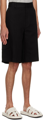 Recto SSENSE Exclusive Black Boat Shorts