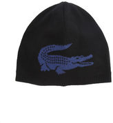 Thumbnail for your product : Lacoste Black reversible beanie