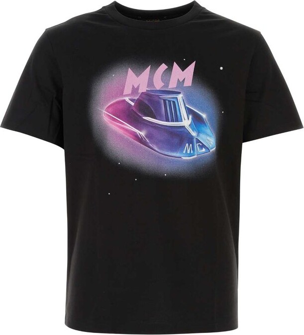 MCM Logo T-shirt, Women's Clothing