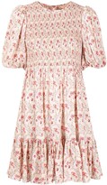 Thumbnail for your product : By Ti Mo Floral-Print Mini Dress