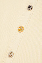 Thumbnail for your product : Adam Lippes Embellished Cotton Mini Skirt - Ivory