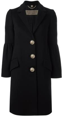 Burberry oversized button coat