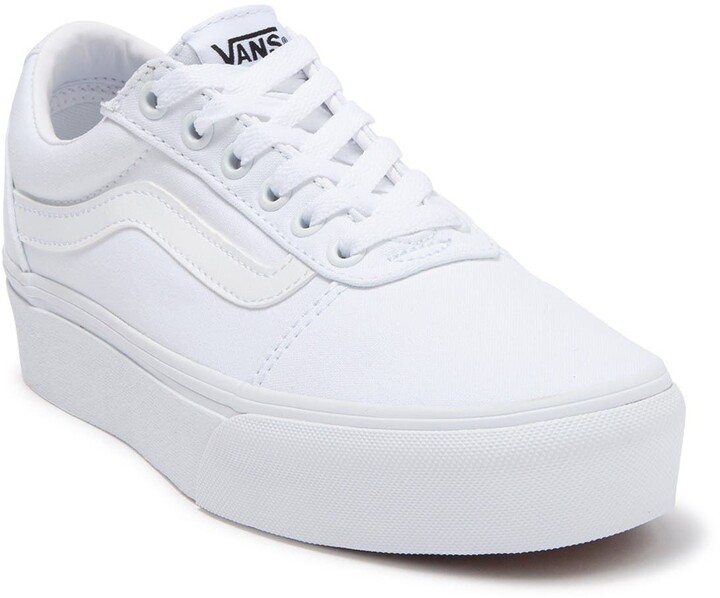 Vans Ward Lo Platform Sneaker ShopStyle 