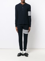 Thumbnail for your product : Thom Browne 4-bar Compact Waffle Long Johns