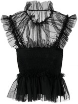 Thumbnail for your product : Viktor & Rolf Sweet Gatherings smocked blouse