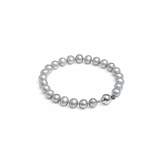 Thumbnail for your product : House of Fraser Jersey Pearl Silver medium pearl bracelet