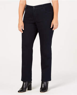 Style&Co. Style & Co Plus & Petite Plus Size High-Waist Straight Jeans, Created for Macy's