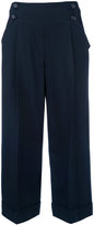 Thumbnail for your product : Armani Collezioni cropped pants