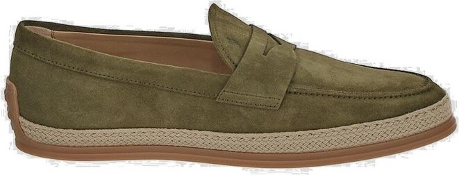 Tod's Almond-Toe Slip-On Loafers