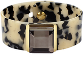 Thumbnail for your product : Whistles Skinny Gem Tort Resin Cuff