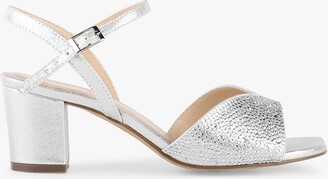 Wide Fit Silver Sandals | ShopStyle UK