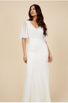 Thumbnail for your product : Little Mistress Catherine Ivory Maxi Dress