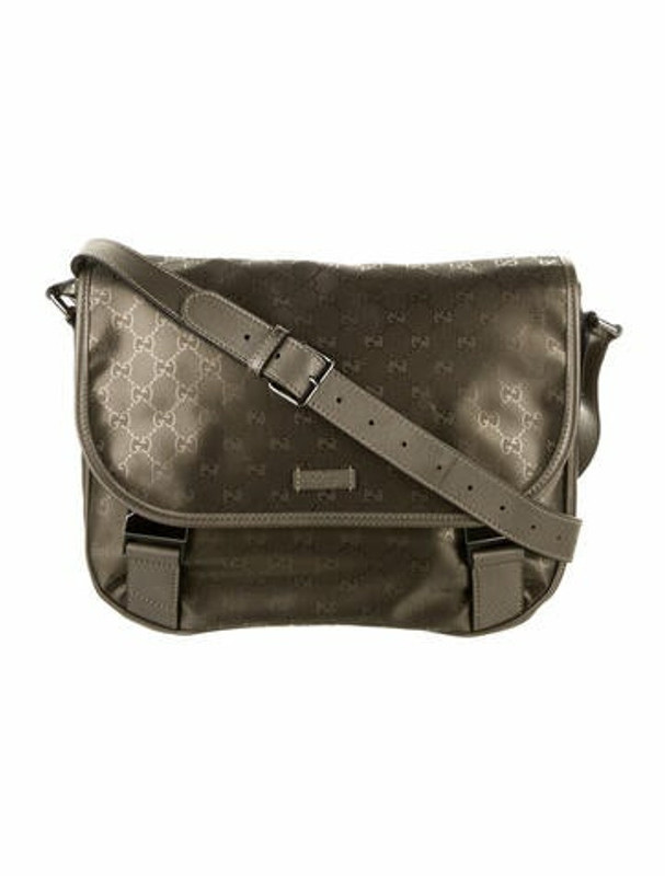 Gucci GG Imprime Messenger Bag Olive ShopStyle