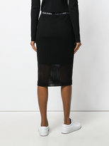 Thumbnail for your product : Calvin Klein netted skirt