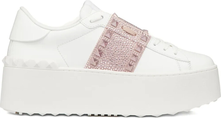 Valentino Garavani Rockstud Untitled flatform sneakers