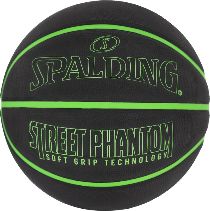 Spalding Street Phantom Basketball (29.5''), 29.5 inches, Neon Green