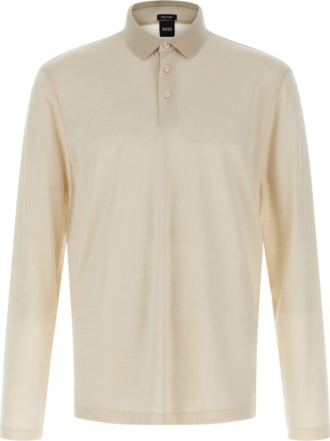 HUGO BOSS Long-Sleeved Polo Shirt