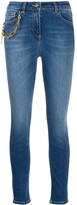 Thumbnail for your product : Elisabetta Franchi Chain Detail Skinny Jeans