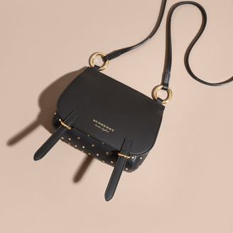 Burberry The Baby Bridle Bag in Riveted Leather