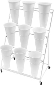 DENFER Plant Stand - Set of 10