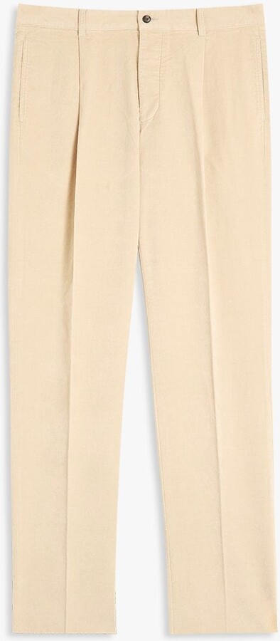 DOPPIAA Aantioco Velvet Trousers With Darts