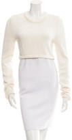 Thumbnail for your product : Calvin Klein Collection Knit Cropped Sweater w/ Tags