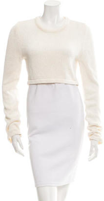 Calvin Klein Collection Knit Cropped Sweater w/ Tags