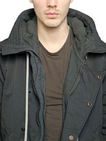 Thumbnail for your product : Rick Owens Drkshdw Hooded Cotton Nylon Jacket