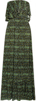 Thumbnail for your product : T-Bags 2073 T-Bags Printed stretch-jersey maxi dress