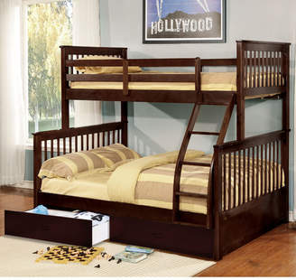 Wildon Home Walter Twin Over Full Bunk Bed