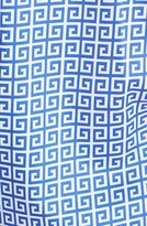 Thumbnail for your product : Foxcroft Greek Key Print Shaped Cotton Shirt (Plus Size)