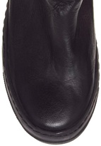 Thumbnail for your product : Bronx Flat Leather Ankle Boots