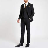 Thumbnail for your product : River Island Black slim fit suit trousers