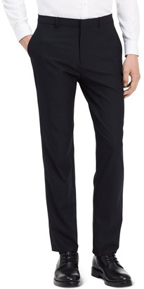 Calvin Klein Men's Slim Fit Solid Suit Separate Pants Infinite Stretch